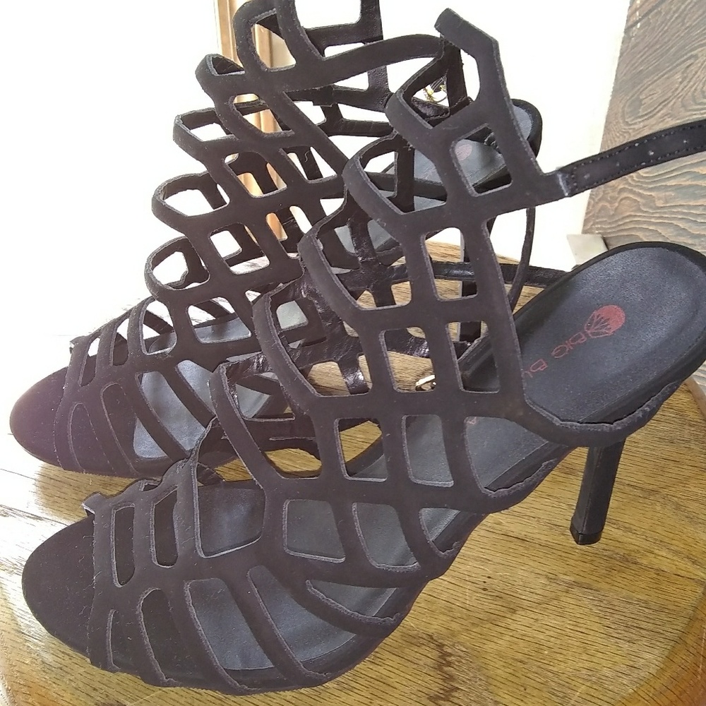 Black high heels